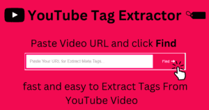 Youtube Tag Extractor